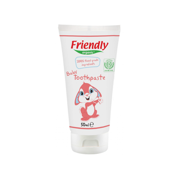 Органічна дитяча зубна паста (0+) Friendly Organic, 50 мл 8680088181727 фото