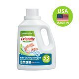 Органічний рідкий пральний порошок-концентрат Friendly Organic без запаху 1,57 літрів (53 прання) 8680088180416 фото