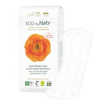 Органічні щоденні прокладки Eco by Naty Large 28 шт 7330933176941 фото